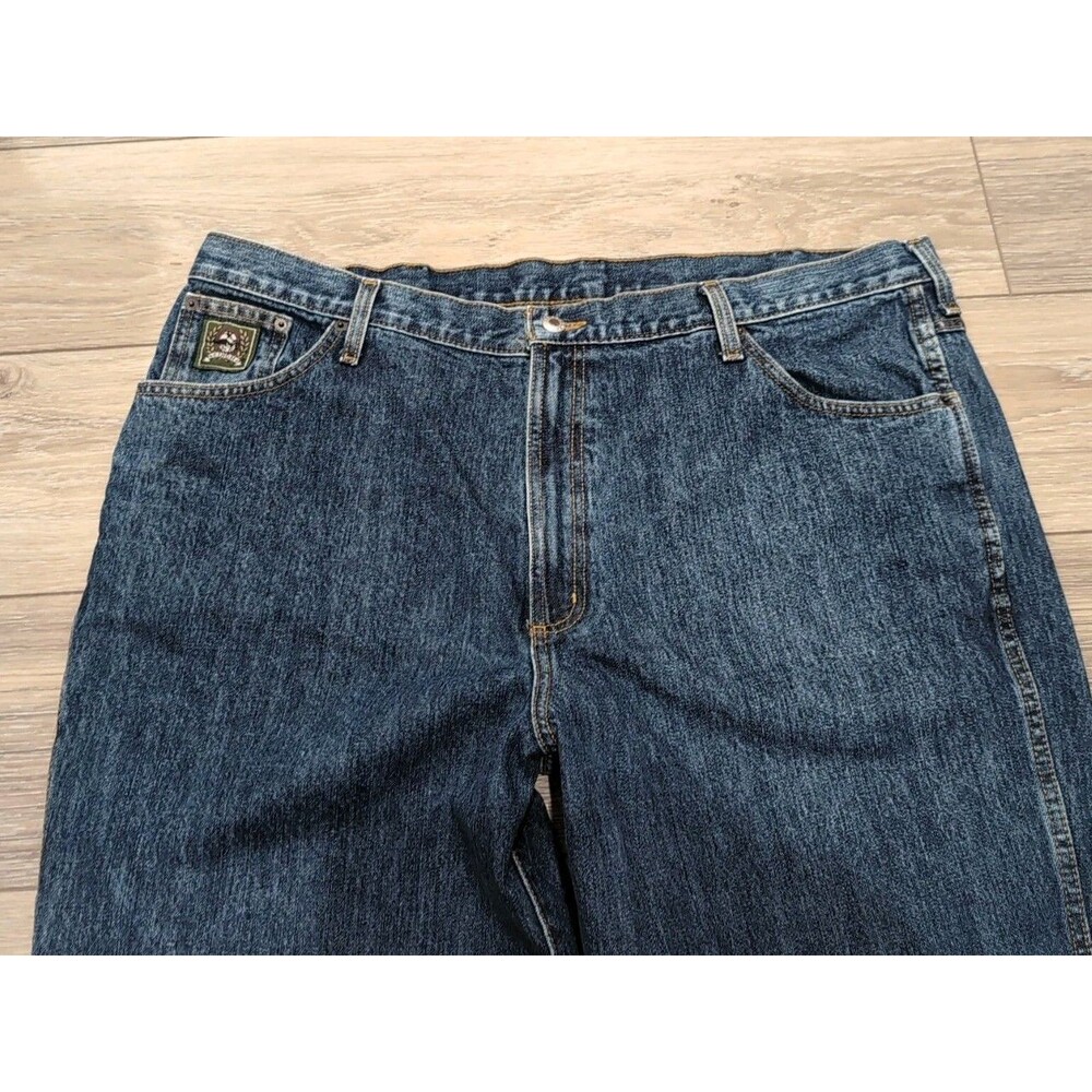 CINCH MEN'S BLUE JEANS RELAXED FIT GREEN LABEL DENIM SIZE 42X32 - Picture 7 of 16